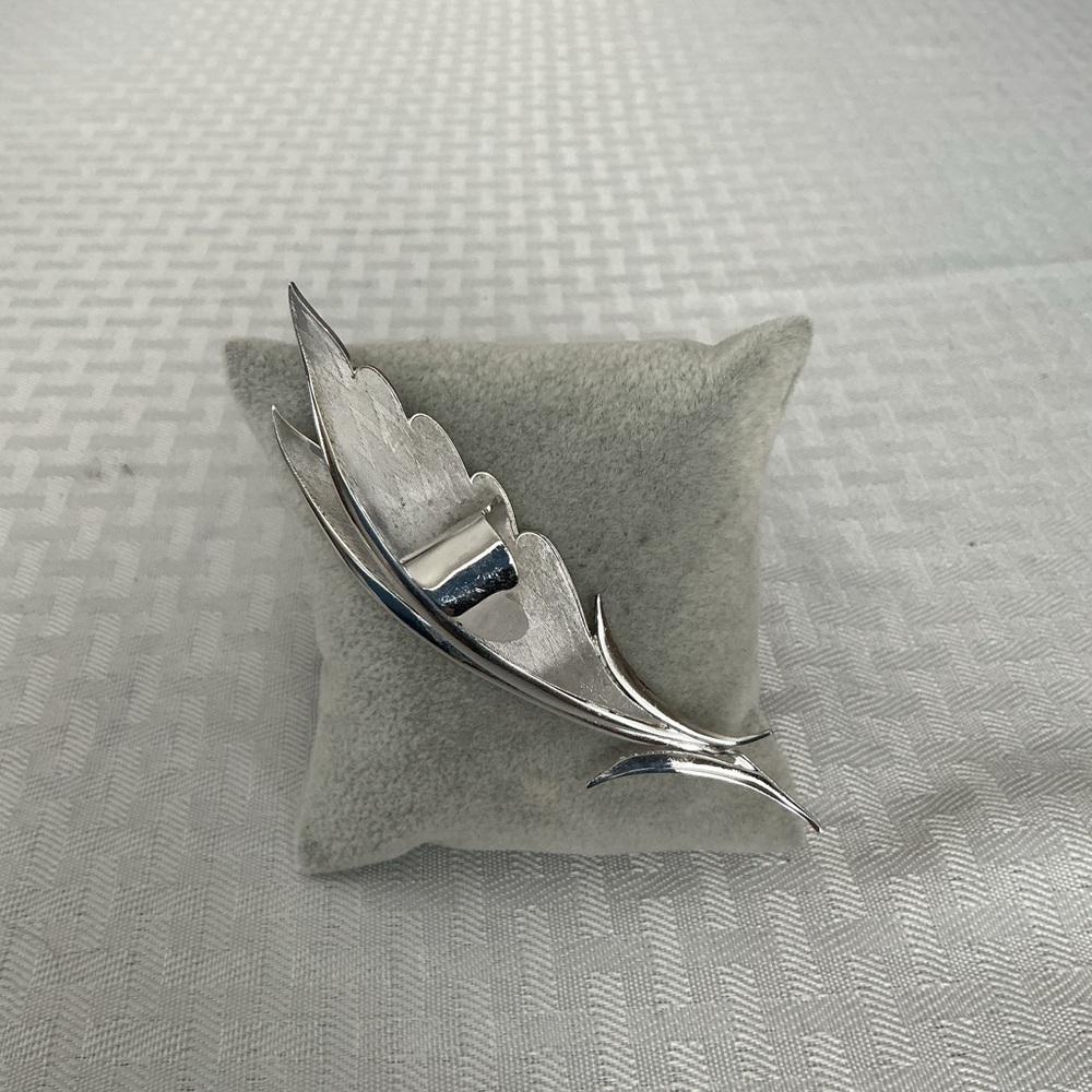 Coro Vintage Pegasus Silver Tone Brooch